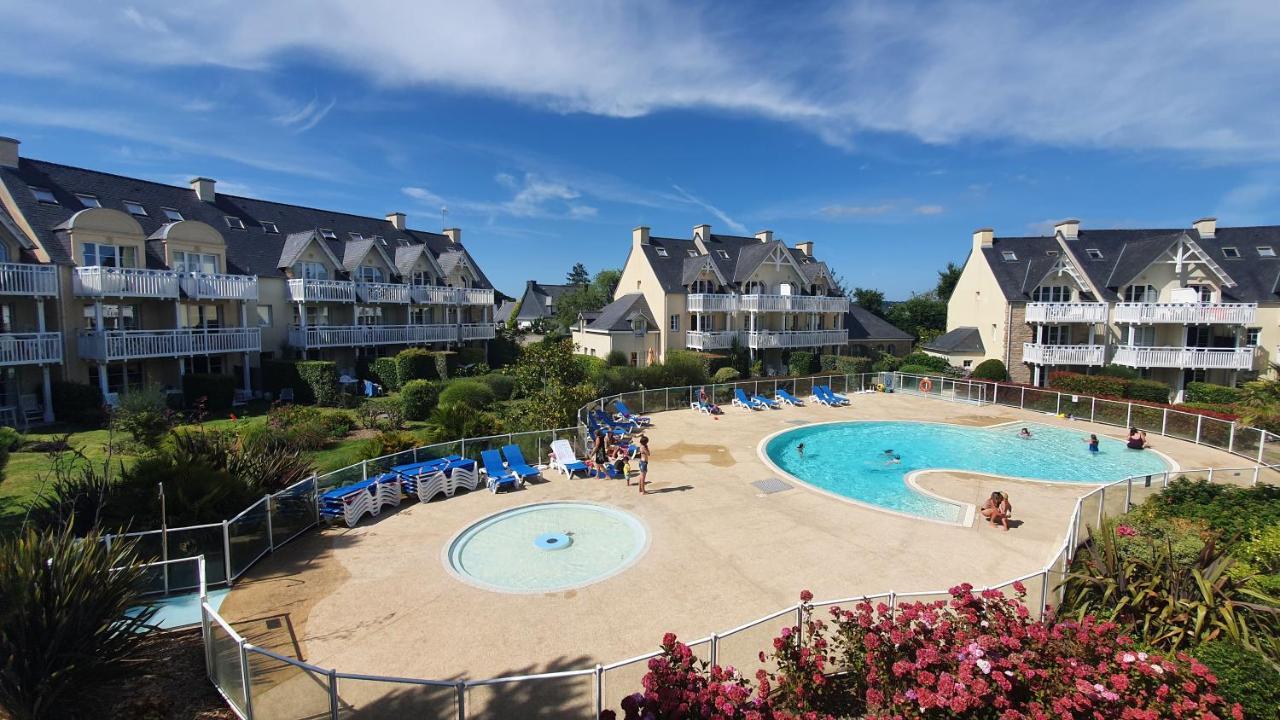 Vacances O Cap Coz - Jardin Vue Mer Et Piscine - Residence Cap Azur Fouesnant Kültér fotó