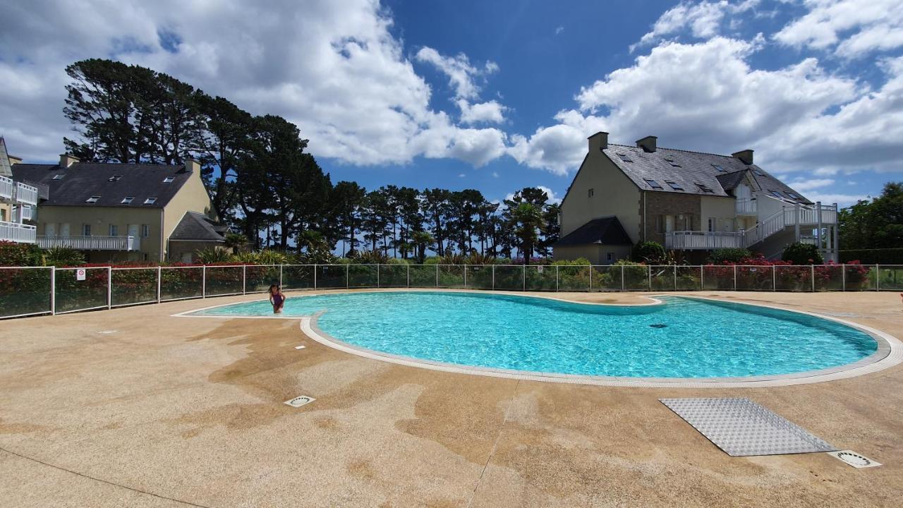 Vacances O Cap Coz - Jardin Vue Mer Et Piscine - Residence Cap Azur Fouesnant Kültér fotó
