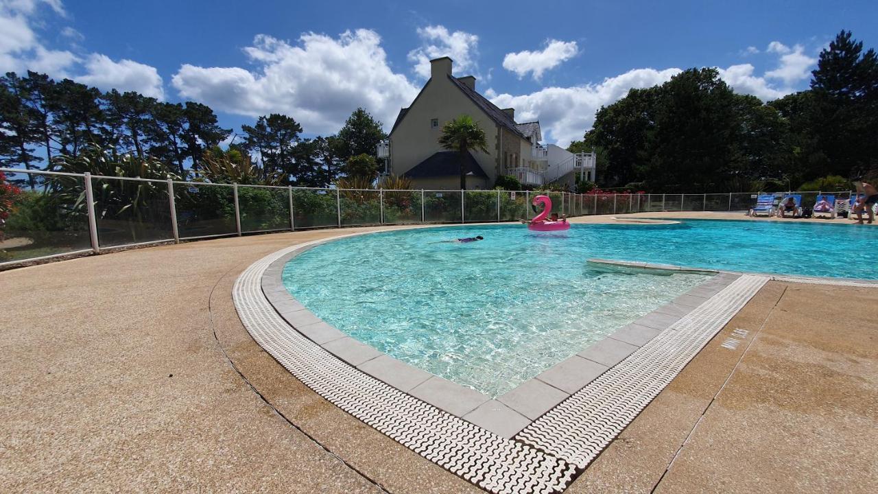 Vacances O Cap Coz - Jardin Vue Mer Et Piscine - Residence Cap Azur Fouesnant Kültér fotó